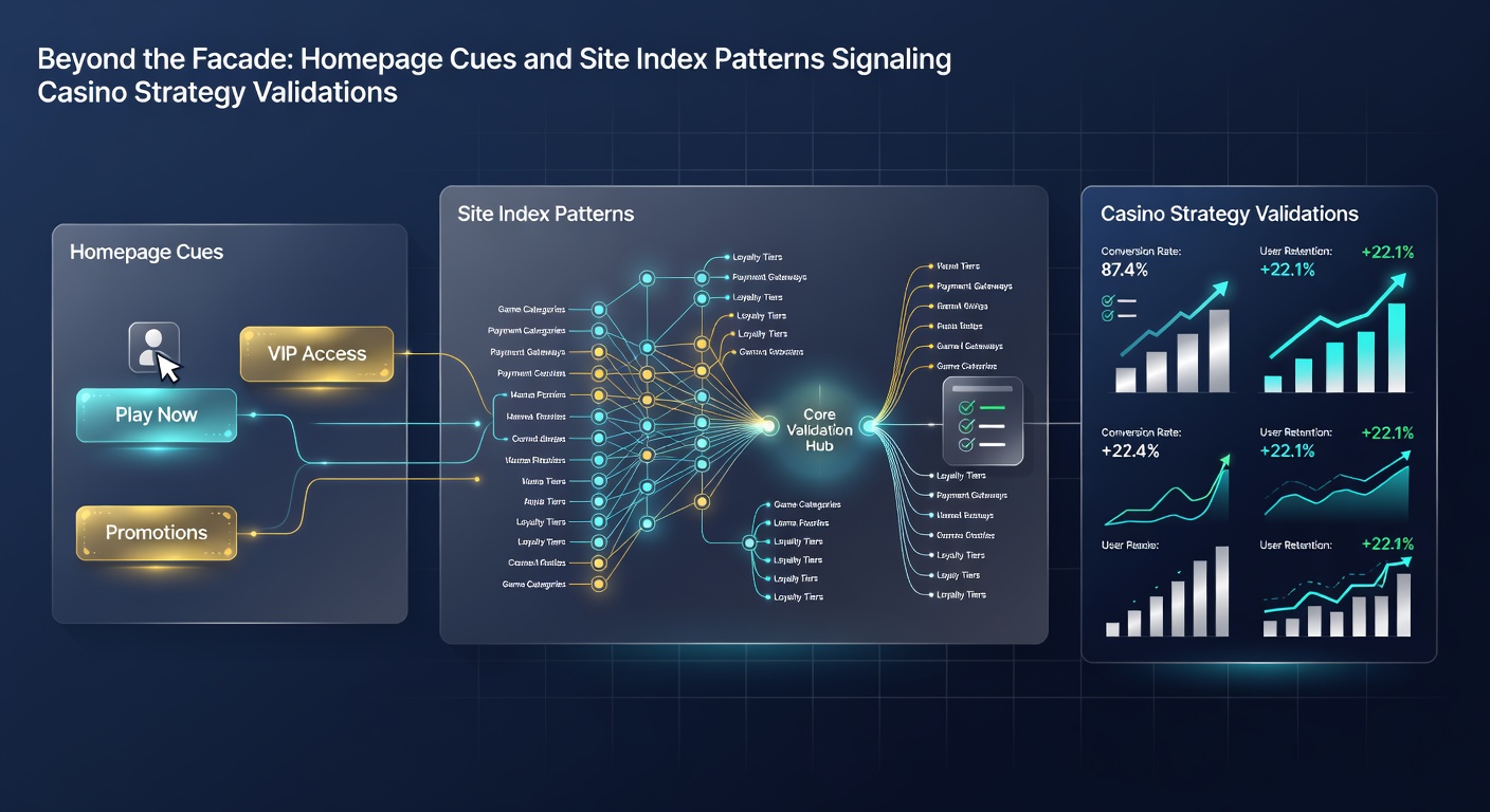 Detailed view of a casino site index menu expanded to show nested links for strategy tools, RTP charts, and regulatory compliance pages