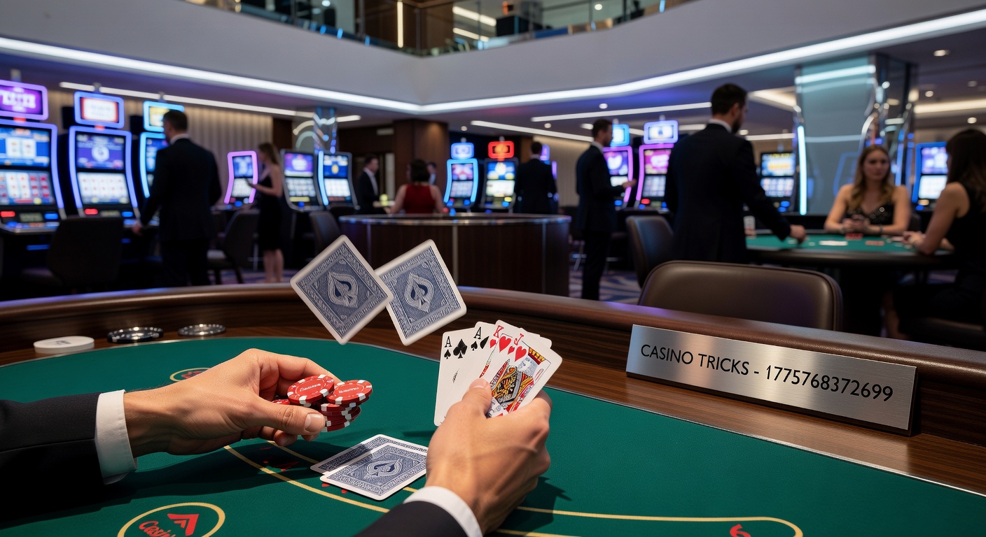 Digital interface of an online casino dashboard showing slot reels, tables, and RTP indicators, highlighting modern tech-driven play