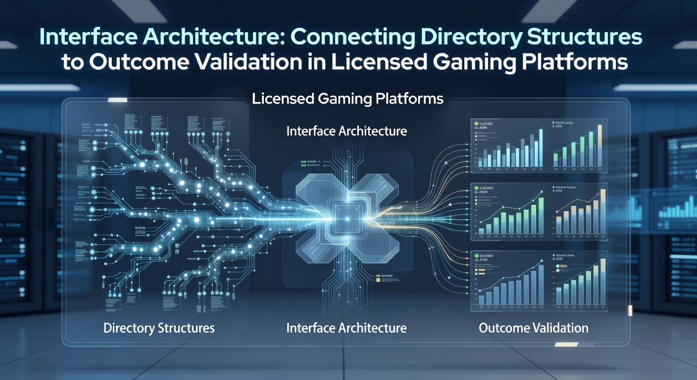Overview of directory structures linking to outcome validation systems in licensed gaming platforms