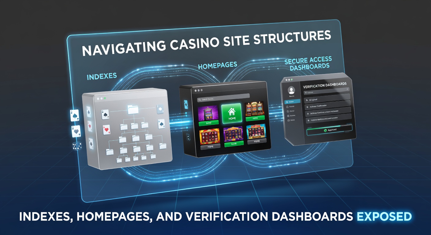 Screenshot of a typical online casino homepage displaying navigation menus, promotional banners, and game thumbnails
